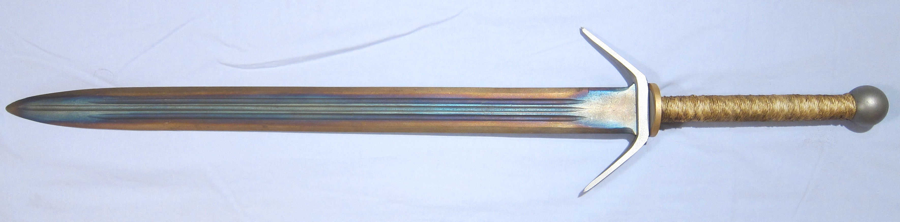 Differential tempered sword. Taken from wikimedia commons